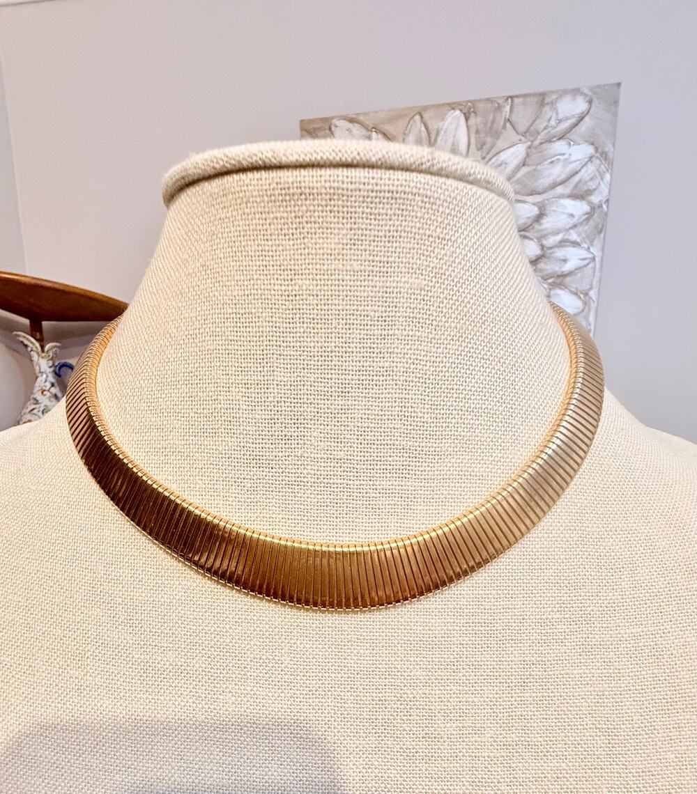 Park Lane Gold Tone Collar Necklace 16”